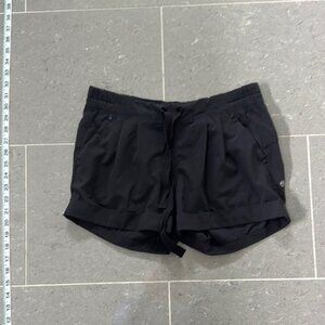 Lululemon Athletica Black Athletic Shorts Lightweight Design